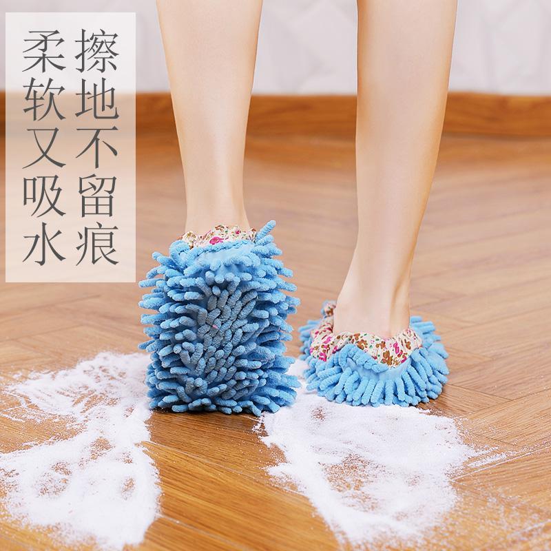 能擦地的拖鞋 擦地拖鞋清洁鞋套 拖地板拖地拖鞋静音 搽地拖鞋