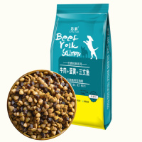 [添加20%牛肉粒]忠爵狗粮5斤牛肉粒双拼狗粮萨摩比熊贵宾柯基成犬幼犬通用型狗粮2.5kg