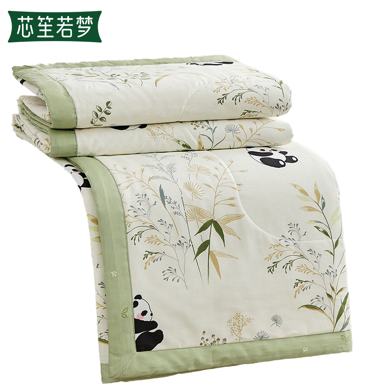 芯笙若梦 夏凉被 1.8*2M 床高清大图