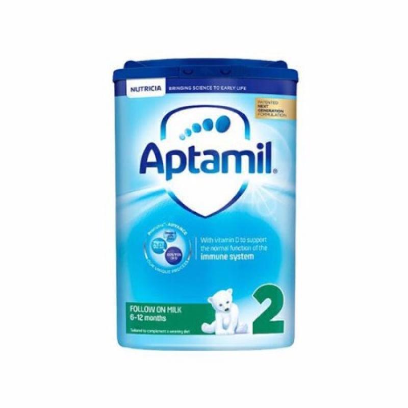 原装进口英国爱他美(Aptamil)婴儿配方牛奶奶粉2段(6-12个月)800g高清大图