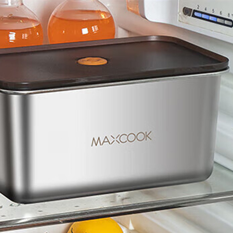 MAXCOOK美厨保鲜盒2100ml不锈钢MCFT5588(款式随机)高清大图