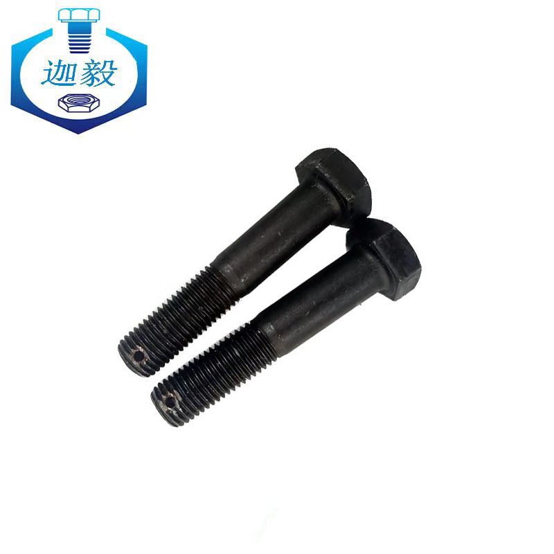 迦毅六角头螺木干带孔发黑螺栓-A,B级M16x95mm个
