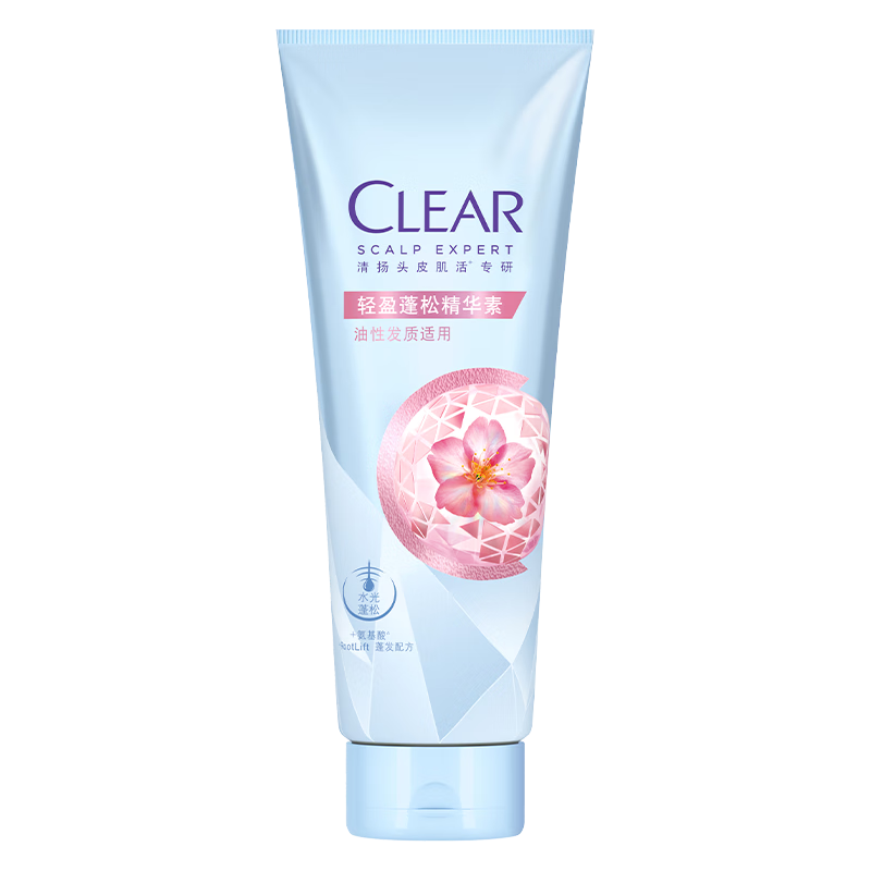 清扬头皮护理润养蓬松润发精华素380G