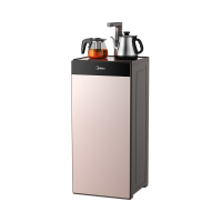 美的(Midea)YR1027S-W立式饮水机家用办公温热型下置式智能童锁茶香茶吧机