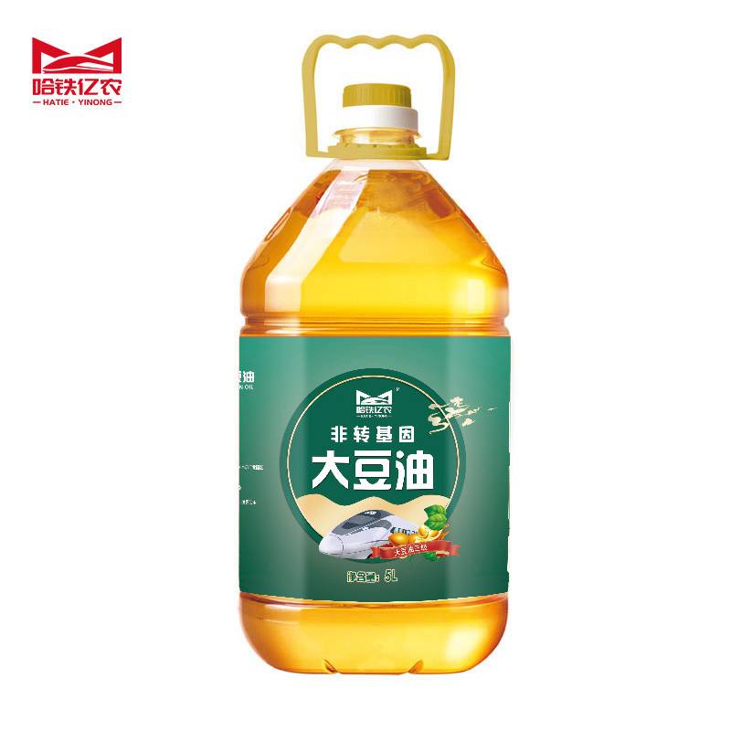 哈铁亿农 大豆油非转基因大豆油食用油5L/桶高清大图