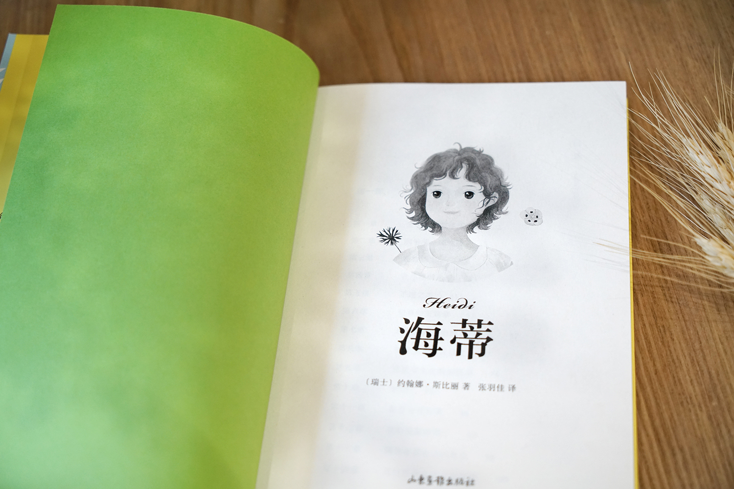 [正版]书店 海蒂 中文分级阅读K3 女孩成长经典 8-9岁 适读 儿童文学 课外读物 用真诚和善良温暖孩子的童高清大图