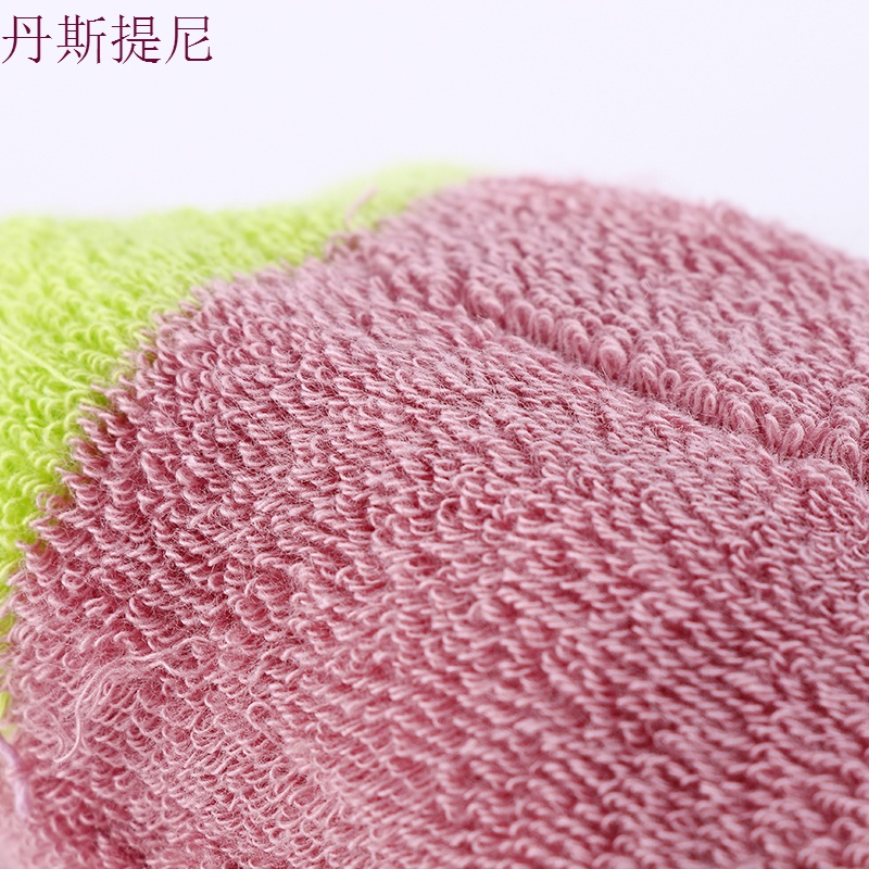 新款春秋卡通婴儿鞋袜防滑皮底儿童地板袜毛圈保暖宝宝袜子0-3
