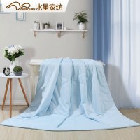 水星(MERCURY) 家纺 Cool凉感夏被空调纯色纤维夏凉薄被1.5/1.8米床上用品被子