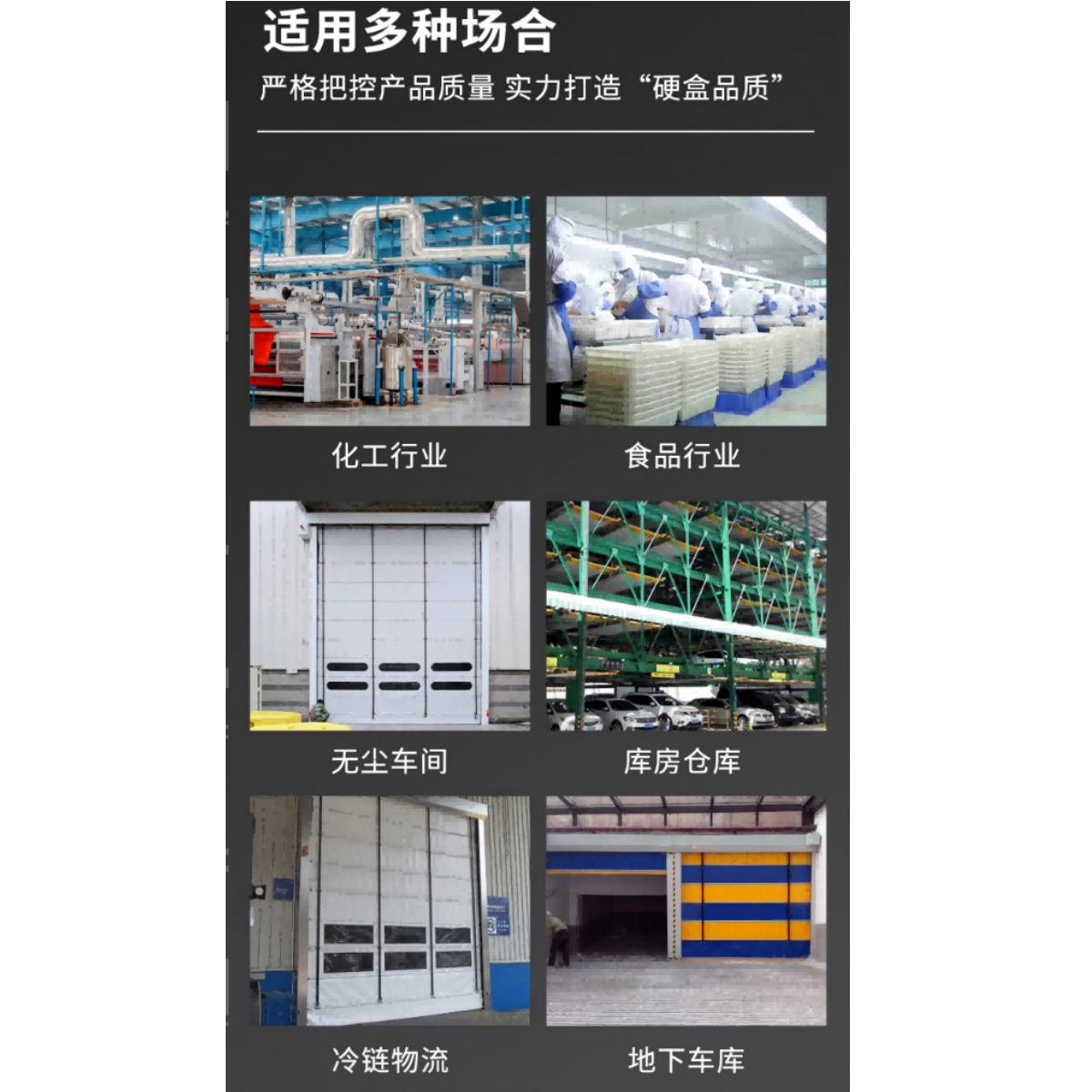 诚智旺 工业平开门推拉门 GYM-1/平方米高清大图