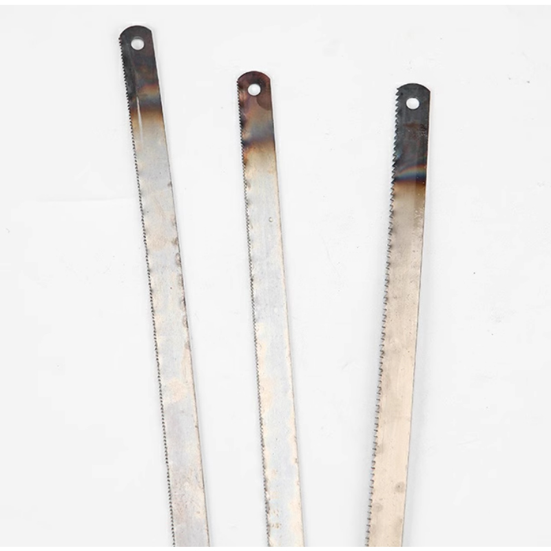 珈瑄 锯条 齿钢锯条手工锯条高硬度切割金属 24齿 根高清大图