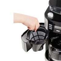 膳魔师(THERMOS)咖啡机EHA-3422E全自动美式咖啡机家用商用滴漏豆粉两用