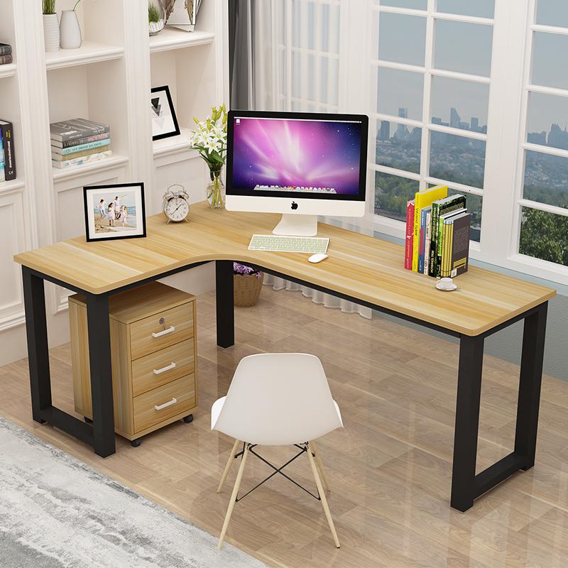 电脑桌墙角拐角办公桌l型写字书桌子简约电脑台式桌家用新定制参数