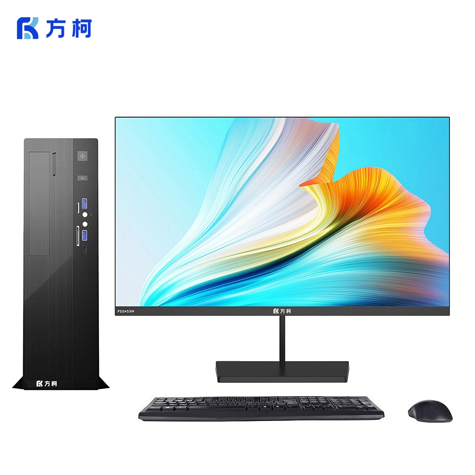 方柯电脑台式机商用办公信创FKX13Z06/兆芯6780A/16G/512G固态高清大图