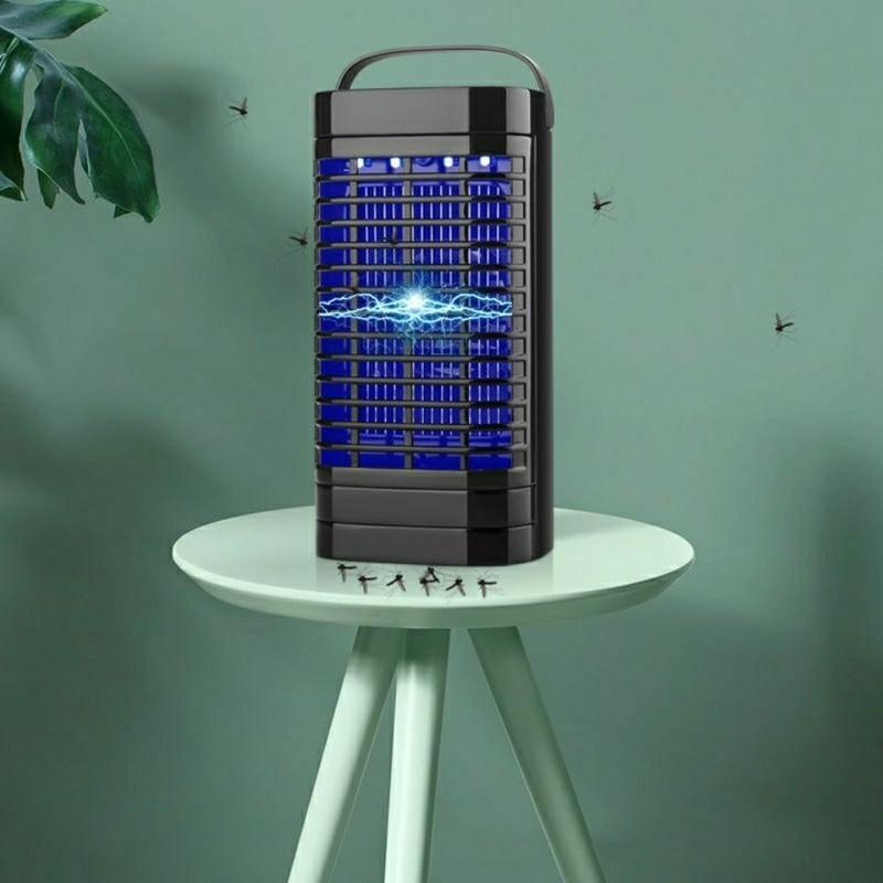 灭蚊灯餐厅家用灭苍蝇灯室内环保一扫光电击式电子灭蚊器驱蚊神器幻影