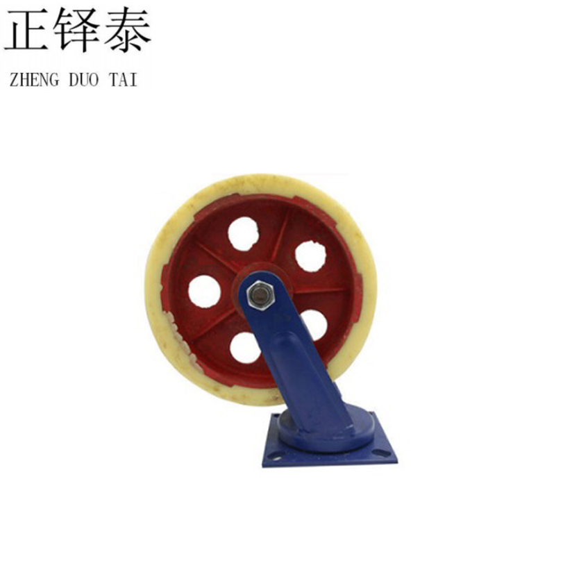 正铎泰 尼龙铁芯重型万向轮10寸250mm/个高清大图
