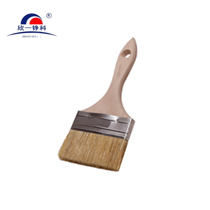 欣一铮科 扁油刷 100mm 猪鬃 1把高清大图