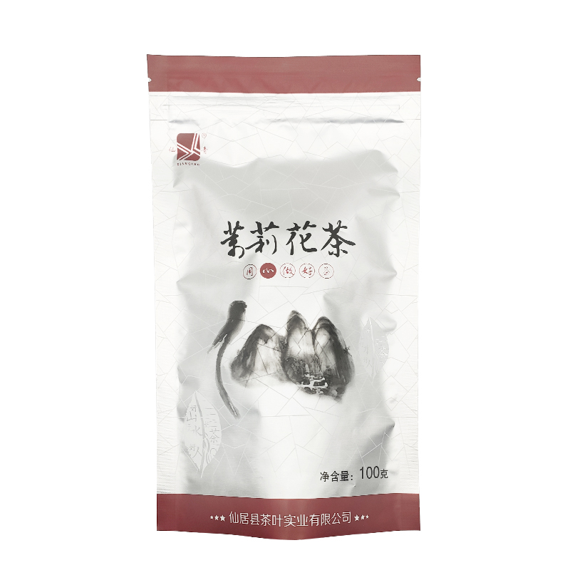 仙青一级茉莉花茶100g袋装高清大图