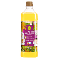 [单品抢拍、部分尾货]中粮 初萃(CHUCUI) 玉米胚芽油900ml 非转基因粮油 食用油 压榨玉米油 轻便瓶装