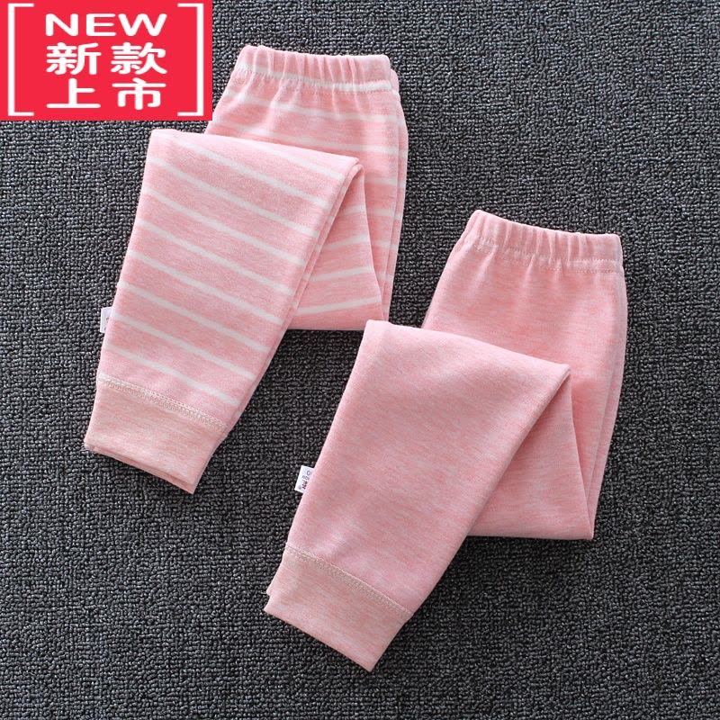 可莉允两条装儿童秋裤保暖男女宝宝线裤衬裤春秋冬厚款打底裤棉毛裤保暖裤图片