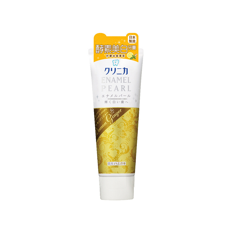 舒适达 lion 酵素美白牙膏 清新口气 日本原装进口牙膏 (鲜果薄荷)lion 柠檬冰姜薄荷130g