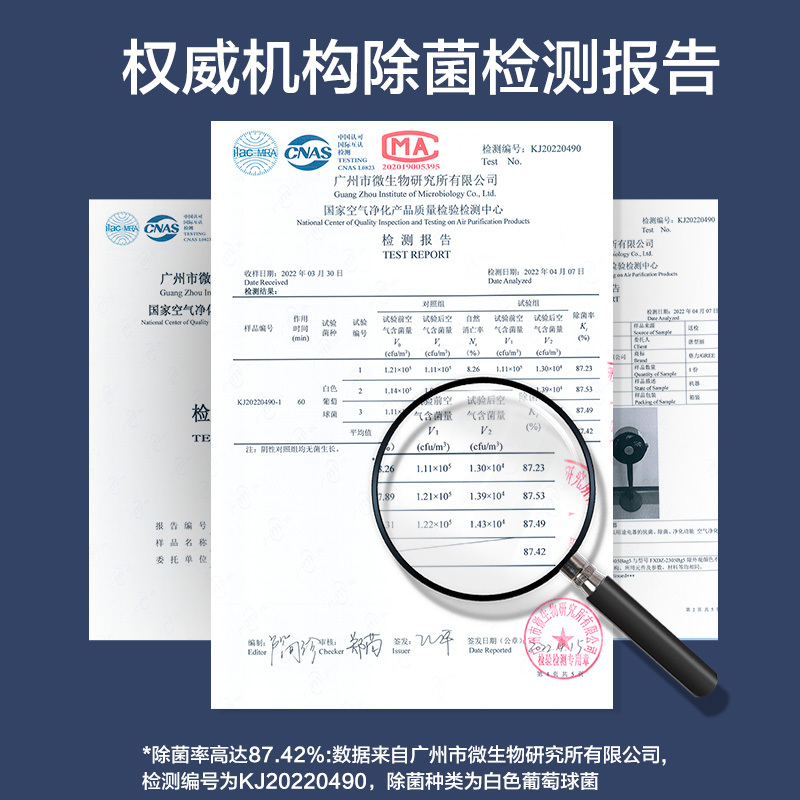 格力(GREE) 空气循环扇除菌过滤除尘变频遥控电风扇家用等离子WiFi智控换气扇循环对流风扇FXDZ-2305Bg5