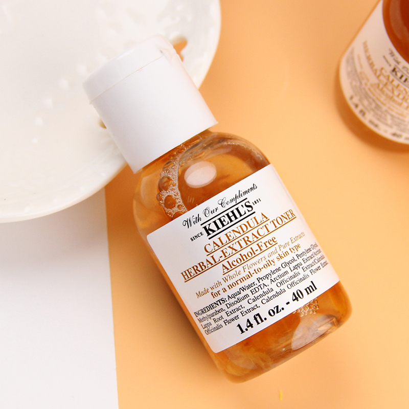 科颜氏(Kiehl’s)金盏花水40ml*3 植物爽肤水 深层补水保湿