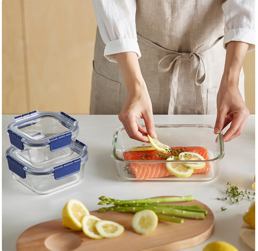 乐扣乐扣耐热玻璃便当餐盒LBG205