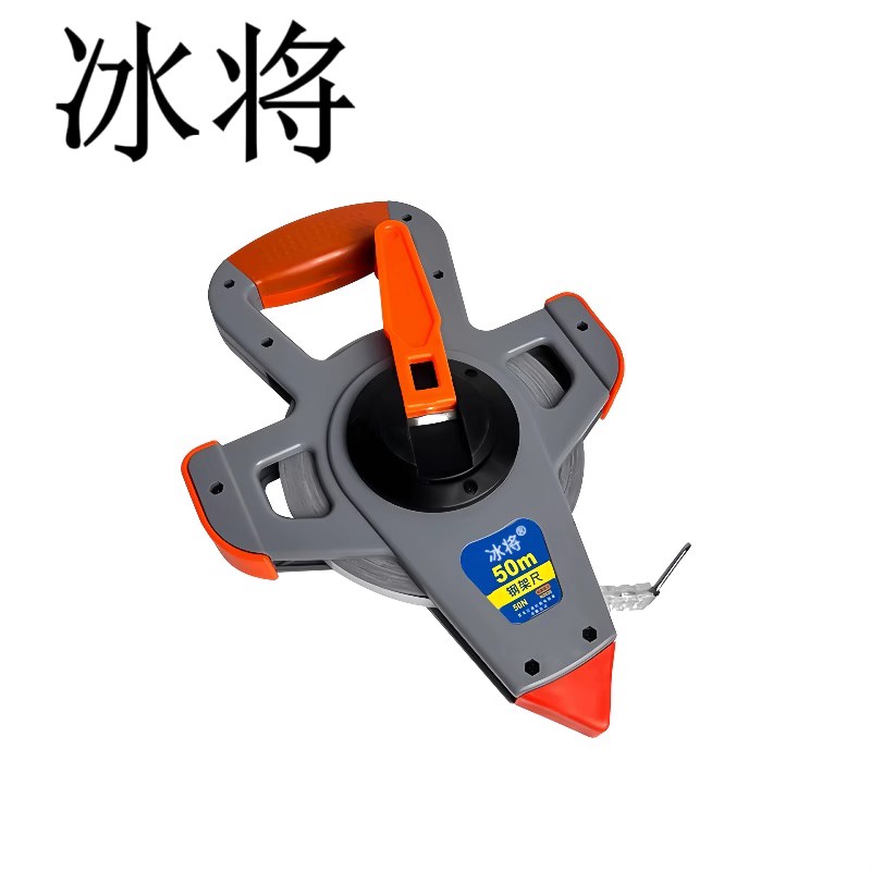 冰将 手提式钢架尺 户外防水尼龙卷尺 个高清大图