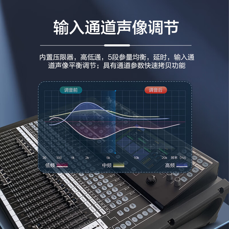 惠度/HuiDu 专业全数字调音台4核CPU处理器 HD-T20