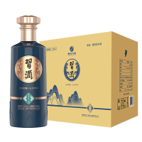 贵州習酒 习酒印象·山水贵州 53度酱香型白酒 500ml*1瓶礼盒装 婚宴送礼自饮收藏