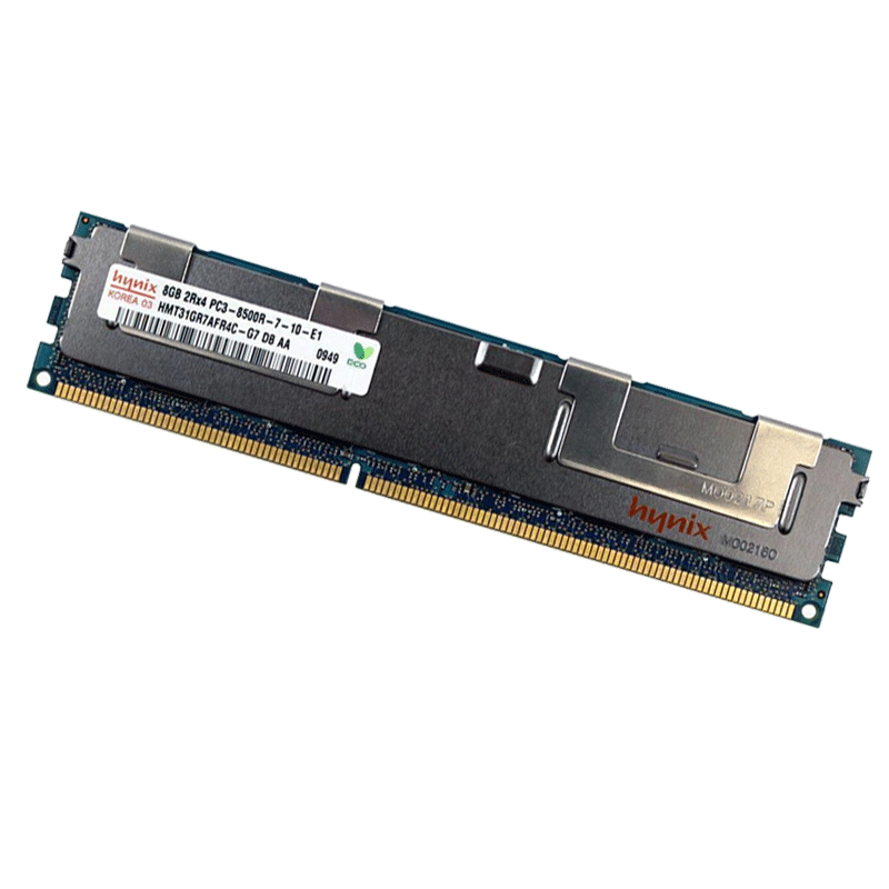 现代(HYUNDI)海力士8G 2RX4 DDR3 1066 PC3-8500R REG ECC 服务器内存