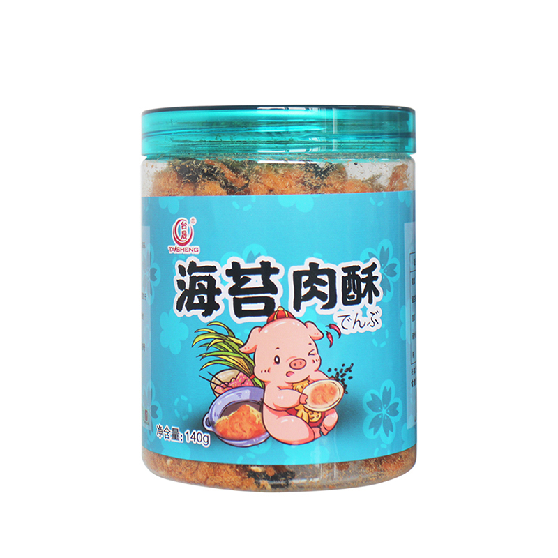 台湾风味 台晟海苔肉酥155g 2件装