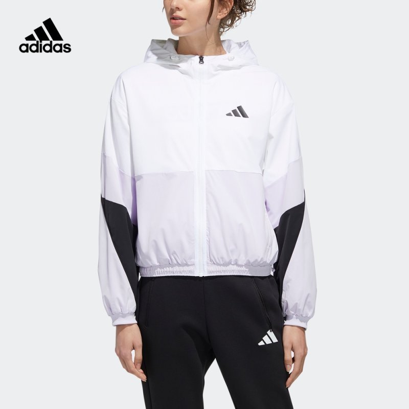 Adidas阿迪达斯夹克女装2020春季运动服保暖休闲外套FM9322