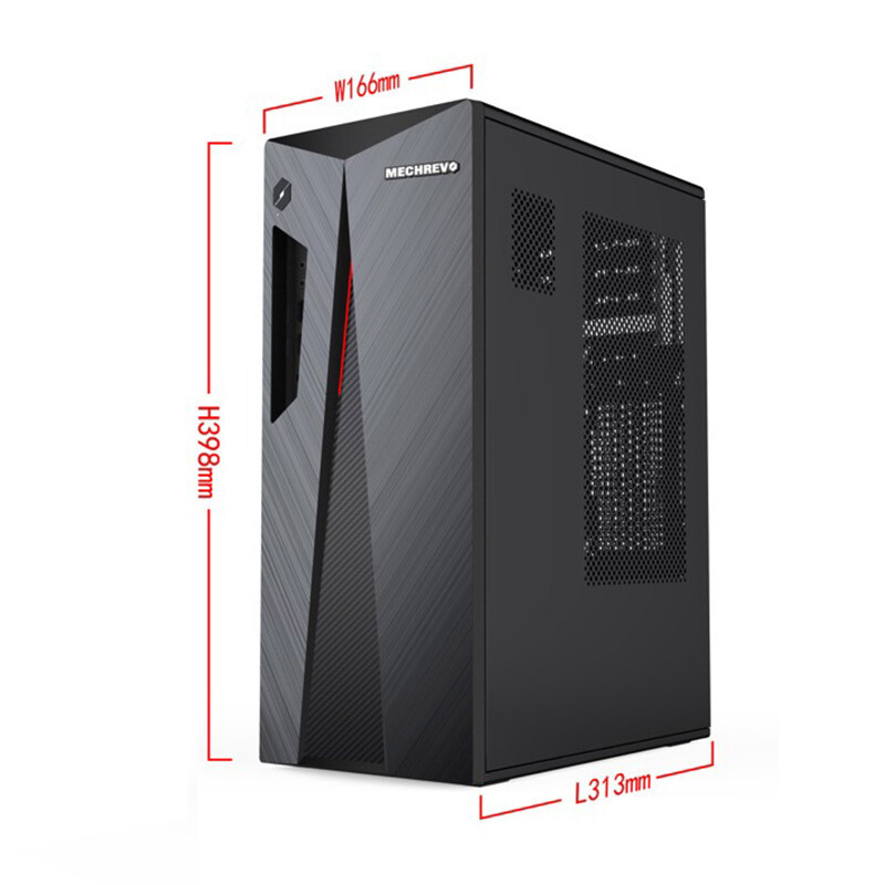 机械革命(MECHREVO)EX660L游戏设计商用台式电脑主机(I5-9400 8G 256GB+1T GTX1660 super)
