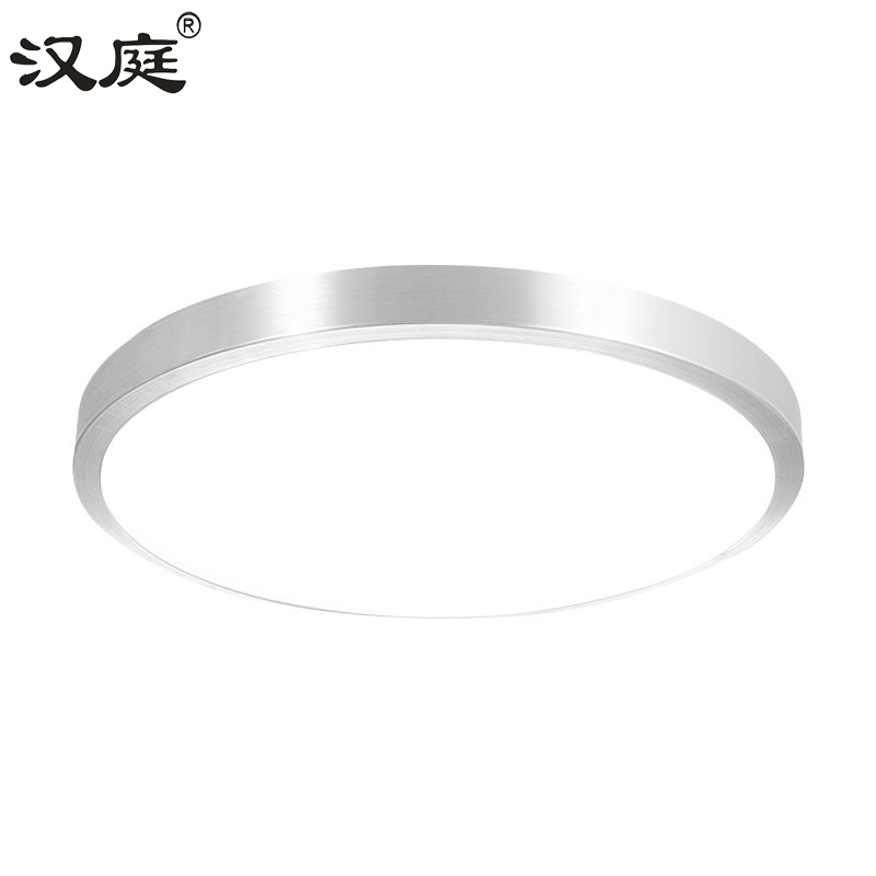 汉庭LED圆形吸顶灯单铝铝材灯/个（白光24W）高清大图