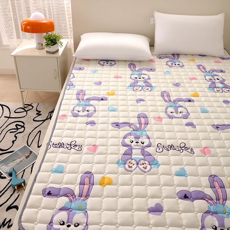 新款超软铺垫家用儿童卡通床垫保护垫出租屋学生宿舍床护垫 星黛露300g(厚款） 90*200cm
