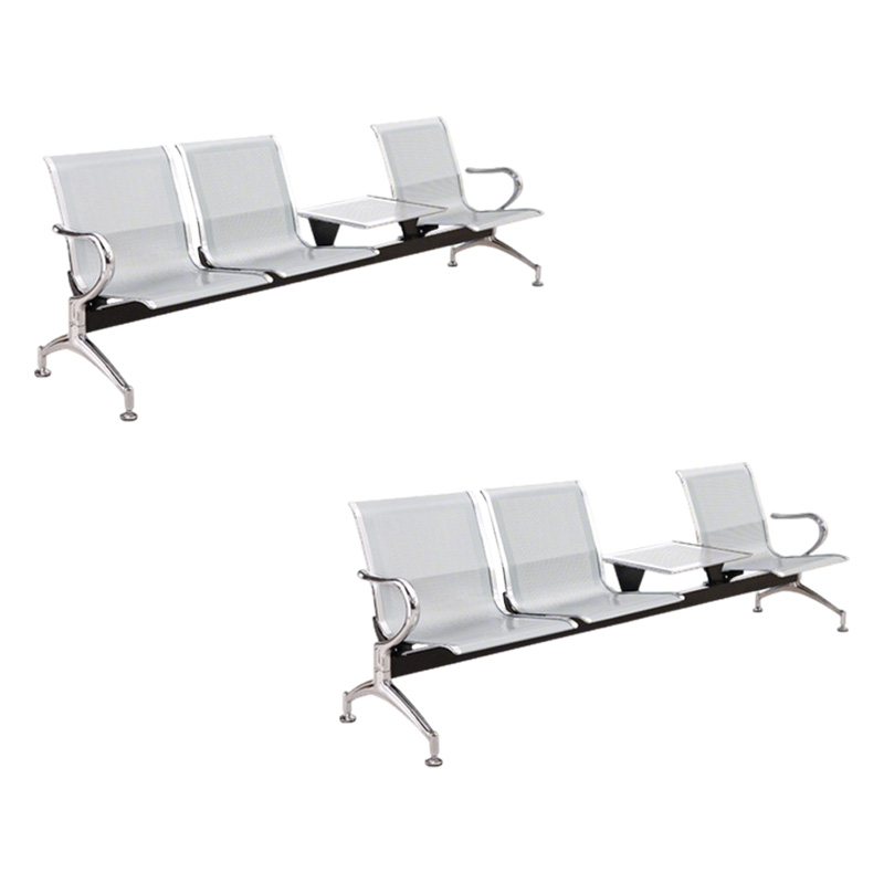 先围 排椅 三人位茶几款2300*650*780mm 组高清大图