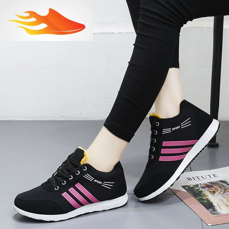 basket中年女鞋子秋冬季40妇女软底防滑妈妈50岁旅游登山中老年运动60