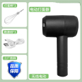 打蛋器电动家用小型淡奶油打发器蛋糕机半自动烘焙工具搅拌棒和面 黑色标准款【单档特惠+无速度调节】