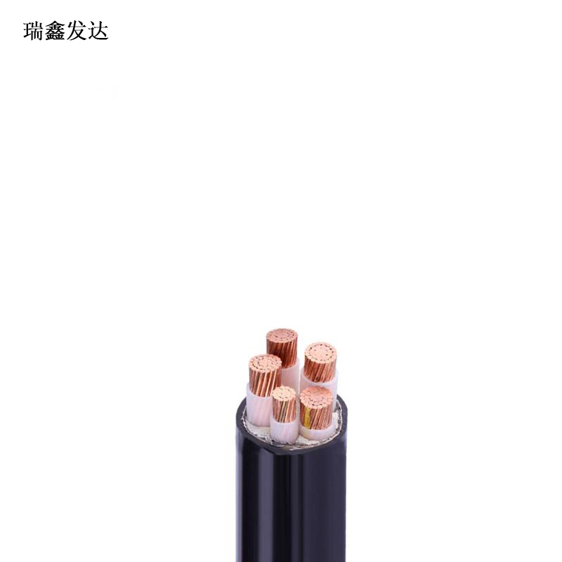 瑞鑫发达 铜芯铠装电力电缆 YJV22 4*70+1*35 米高清大图