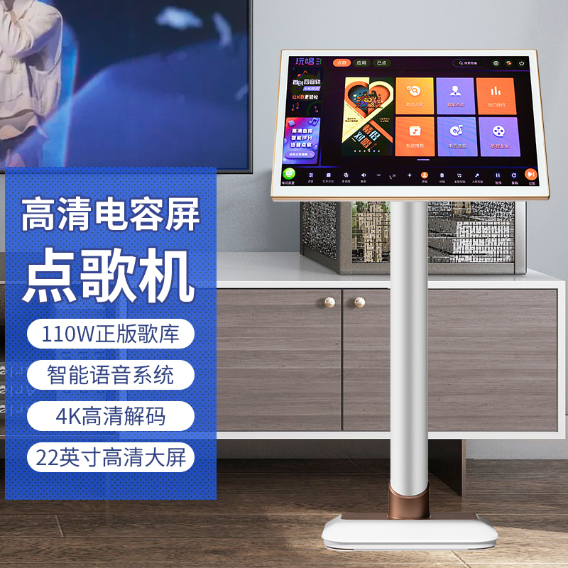 万利达(Malata)109C点歌机家庭影院ktv音响套装 家用K歌卡拉OK双系统功放带U段麦克风