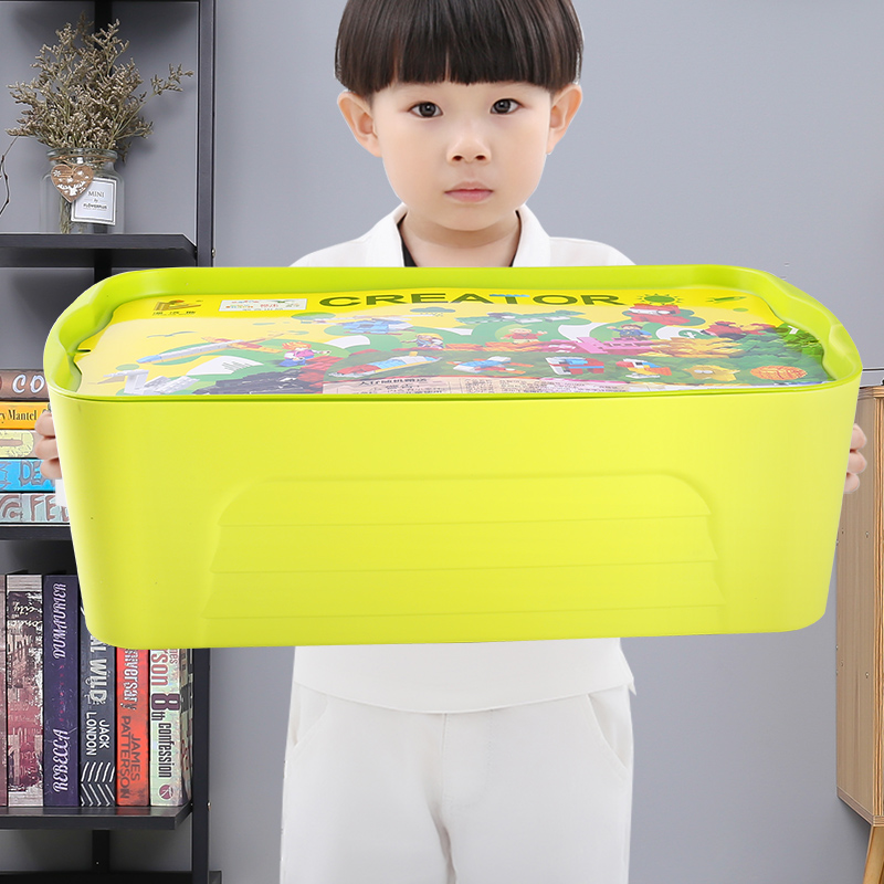 儿童积木樂高小颗粒拼装玩具拼插3-6周岁7男孩子8女孩拼图10 袋装-DIY1200积木+2底板高清大图