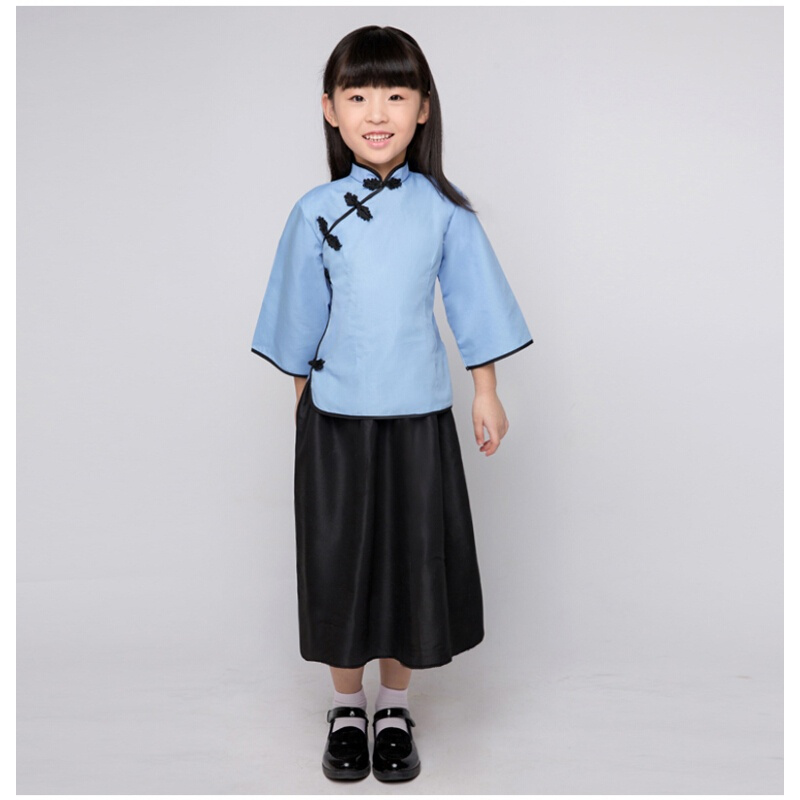 旭瑞 Xurui 唐装 民族服装 舞台服装 中式服装旭瑞 Xurui 儿童民国服装女童五四青年装民国学生装儿童古装中山装舞台 演出服m6 价格图片品牌报价 苏宁易购旭瑞服饰鞋帽旗舰店