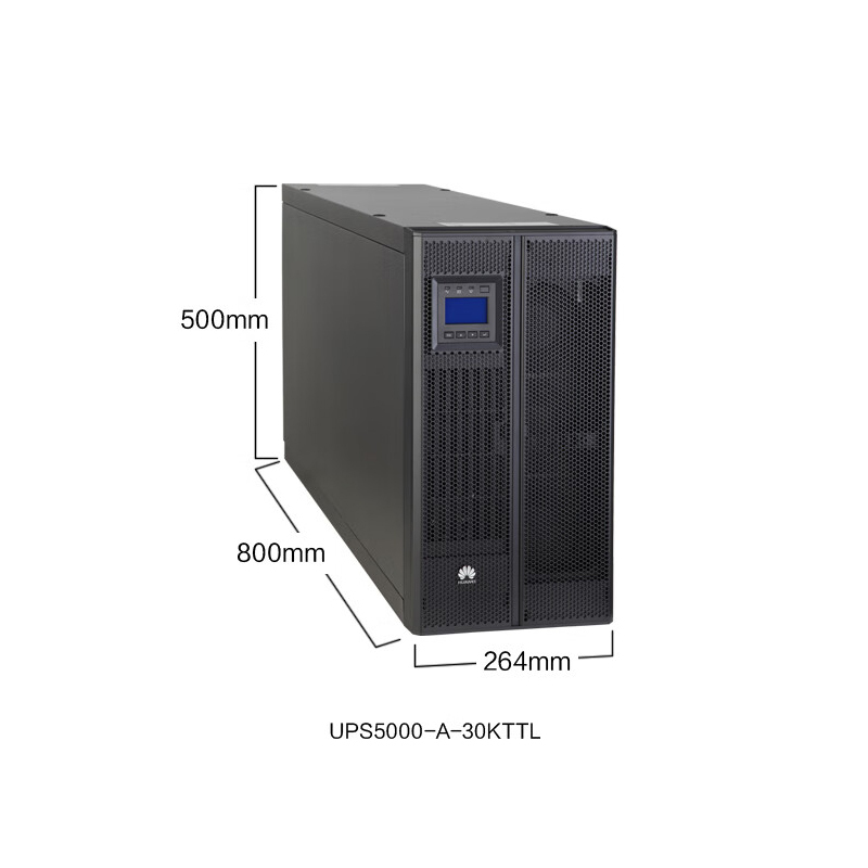 华为UPS5000-A-30KTTL电池+电池柜套装 满载30000W续航1小时 在线式UPS不间断电源 塔式机架式长效
