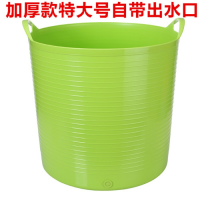 全身折叠洗澡盆浴桶浴盆洗澡桶泡澡桶家用加厚塑料大人沐浴桶特大号黄(带出水口)适合0-10波迷娜BOMINA
