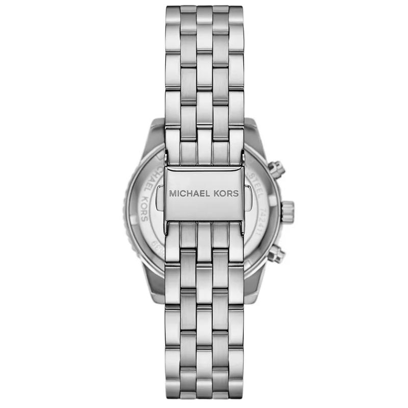 Michael Kors 女士石英计时蓝盘不锈钢腕表mm商务休闲防水潮款高清大图