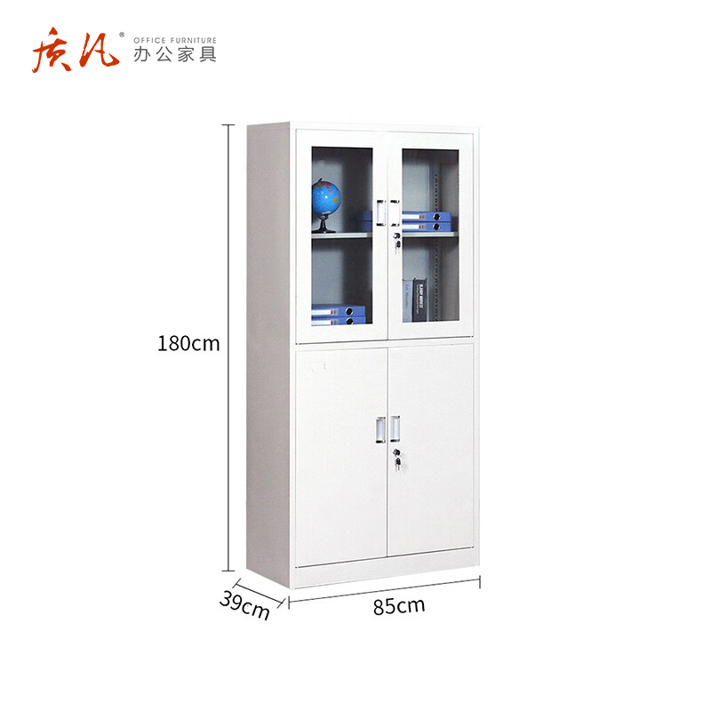 质凡等器械文件柜储物柜带锁多门柜/ZF-WJG013/850*390*1800高清大图