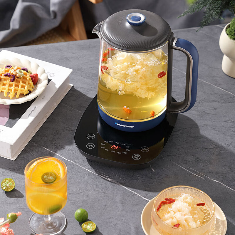 蓝宝(BLAUPUNKT)家用养生壶煮茶器电水壶BP-YS818P 1.8L高清大图