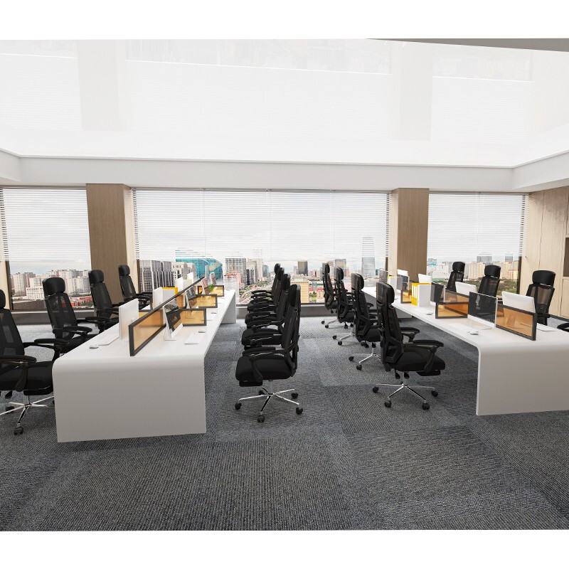 域赢电脑椅办公椅会议椅职员升降人体工学椅子 午休可躺带脚踏联动扶手转椅高清大图