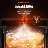 美的(Midea)电压力锅YL50M3-751家用5升大容量双胆电高压锅饭煲全自动多功能压力锅
